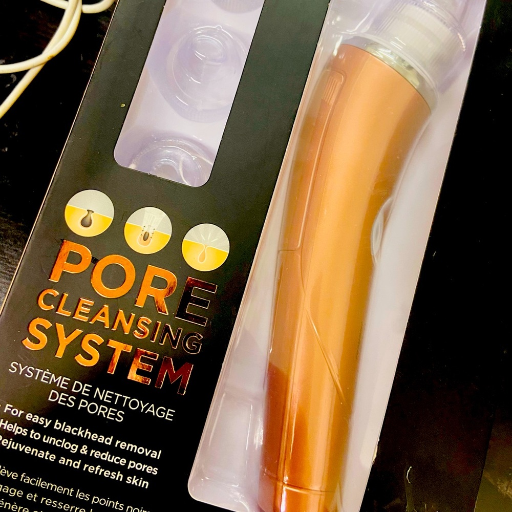 New pore cleansing system